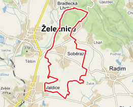 mapa vejce Soběraz